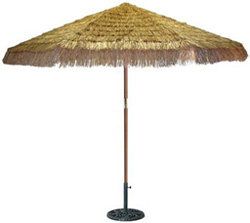 Thatch umbrellas